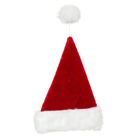 Santas Best Dyno 17 in. Santa Hat 1 pk 0408010-0AAC